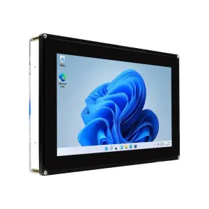 Écran LCD tactile capacitif Waveshare 10,1 pouces (F) avec boîtier 1024x600 HDMI (prise US)