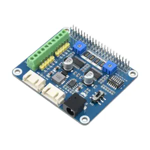 Waveshare HAT de moteur pas à pas HRB8825 2CH pour Raspberry Pi jusqu'à 1/32 Microstepping
