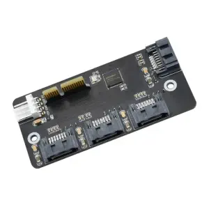 Extenseur PCIe vers 4 canaux SATA 3.0, interface SATA haute vitesse 6 Gbit/s, prend en charge CM4