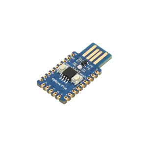 Carte MCU Flash Waveshare RP2040-One, 4 Mo basée sur Raspberry Pi RP2040