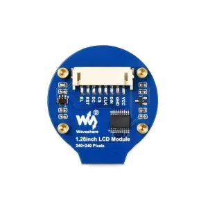 Waveshare 240x240, module d'affichage LCD rond général de 1,28 pouce, 65K RVB