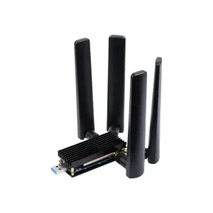 Waveshare 5G DONGLE Module, 4 Antennas, USB3.1 Port, Heatsink