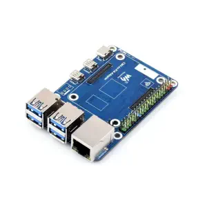 Adaptateur Waveshare CM4 vers Pi 4B pour Raspberry Pi 4B (CM4 non inclus)