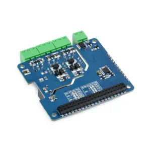Waveshare Isolé RS485 CAN HAT B pour Raspberry Pi, 2Ch RS485 & 1Ch CAN