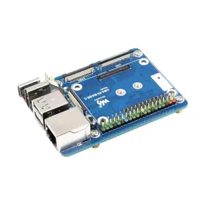 Mini carte de base Waveshare (C) pour module de calcul Raspberry Pi 4
