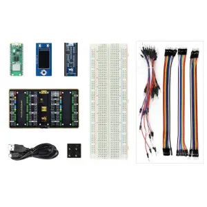 Carte microcontrôleur Raspberry Pi Pico W, WiFi, basée sur RP2040 (Kit d'évaluation)