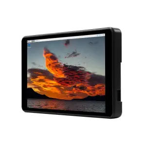 Écran LCD tactile capacitif Raspberry Pi 5,5 pouces 2K, HDMI, IPS, 1440 x 2560 avec étui
