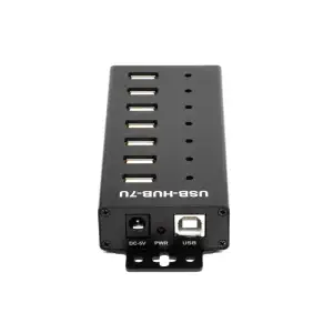 HUB USB de qualité industrielle Waveshare, 7 ports USB 2.0 (prise UE)