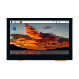Écran QLED Waveshare 4,3 pouces, interface DSI, 800 x 480, panneau en verre trempé