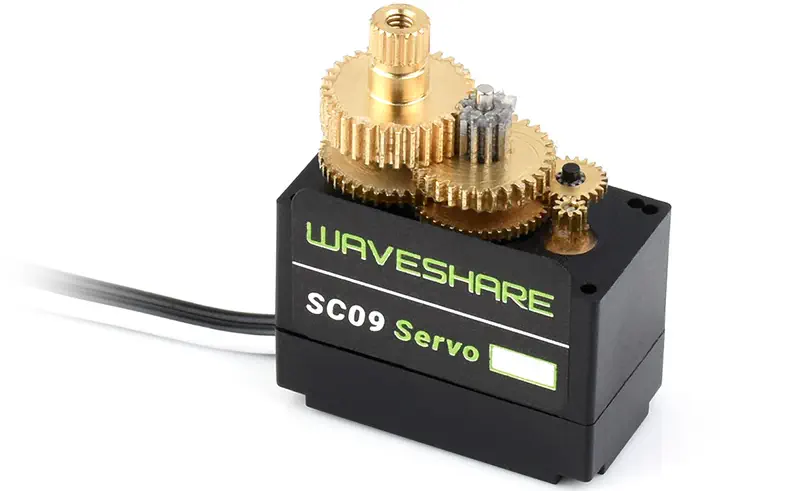 Servo Serial de 2,3Kg, Retroalimentación Bidireccional, Modo Conmutable, 300° de Waveshare