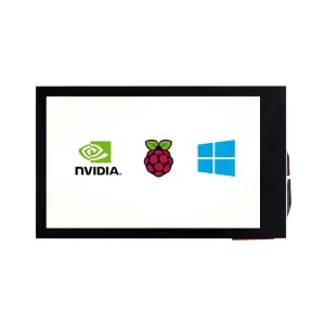 Écran LCD tactile capacitif Waveshare 3,5 pouces IPS, 480 x 800, luminosité réglable