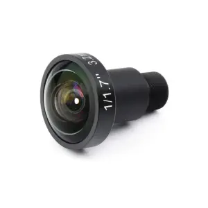 Objectif M12 haute résolution, 12 MP, champ de vision de 160°, longueur focale de 3,2 mm pour caméra RPi HQ