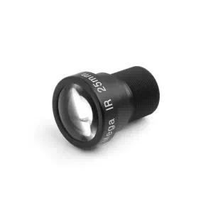 Objectif M12 Longueur focale de 25 mm, 5MP, grande ouverture pour caméra RPi HQ