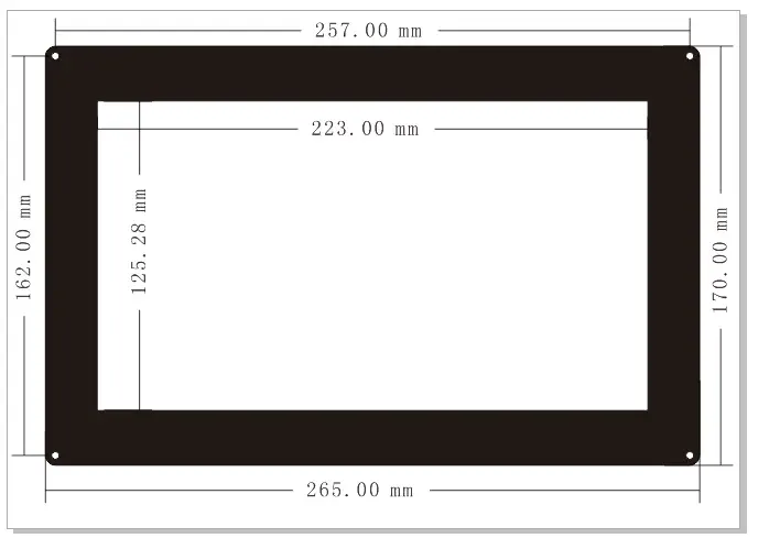 10.1" 1024x600 LCD Screen w/ HDMI and Case