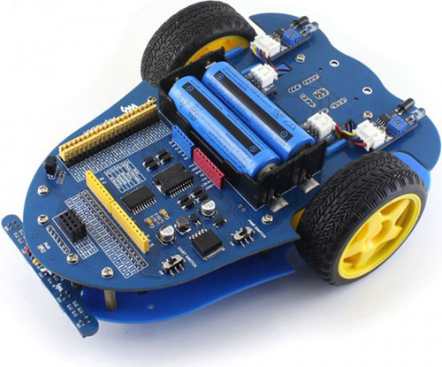AlphaBot Chassis Kit for Raspberry Pi- Click to Enlarge