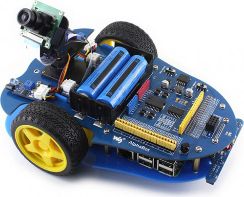 AlphaBot Chassis Kit for Raspberry Pi- Click to Enlarge