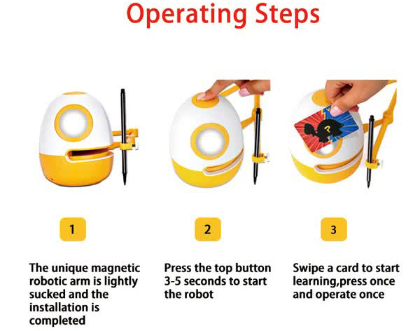 Educational Robot Eggy 2 - Click to Enlarge