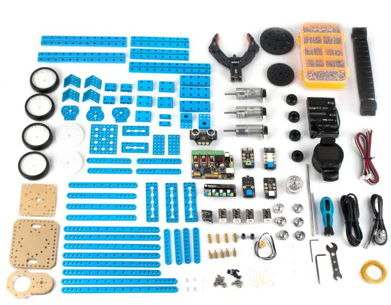 Kit 10-en-1 Ultime Makeblock 2.0 avec Électronique - Cliquer pour agrandir