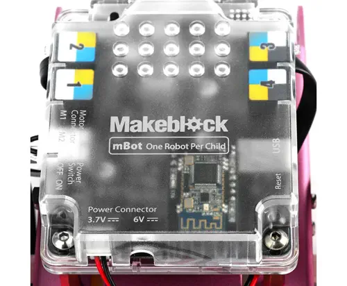  Robot Éducatif et Programmable mbot-Blue STEM de Makeblock (version Bluetooth) - Cliquer pour agrandir