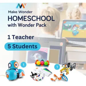 Make Wonder Homeschool w/ Wonder Pack (1 Teacher, 5 Students)