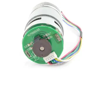 Moteur CC à Brosse 12V, 20RPM 167.881oz-in, 1:99.5 avec Encodeur Lynxmotion