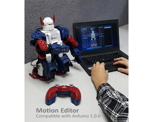 XYZrobot Bolide Humanoid Robot DIY Kit- Click to Enlarge