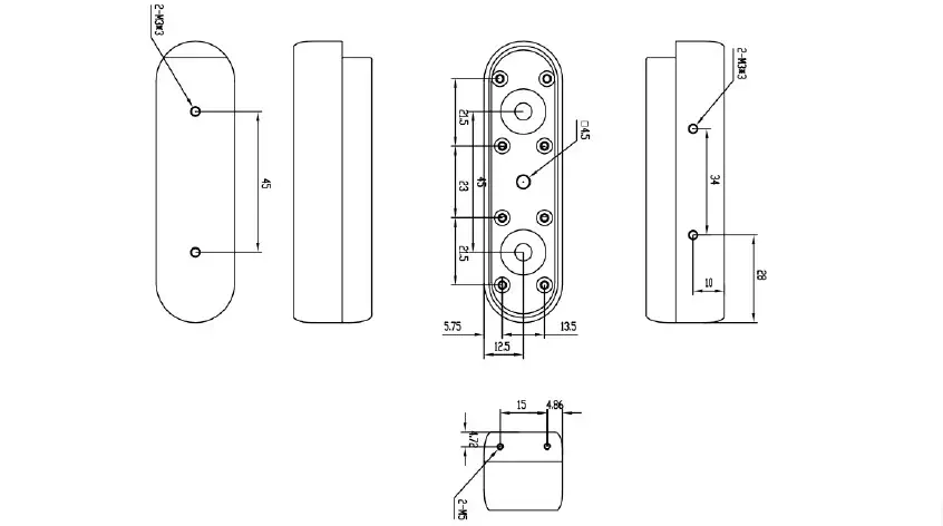 Cámara de Profundidad 3D OS30A de YDLIDAR - Haga Clic para Ampliar