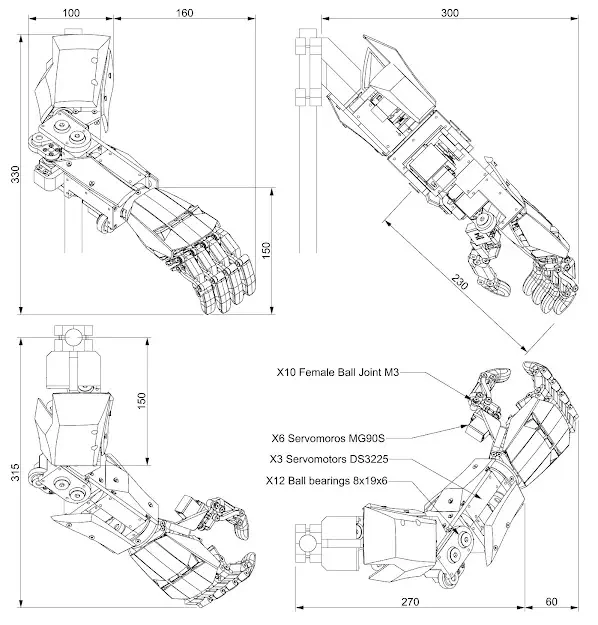 Youbionic Arm Pro (Rechts)